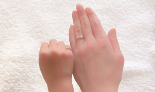 マリッジリング赤ちゃん指輪